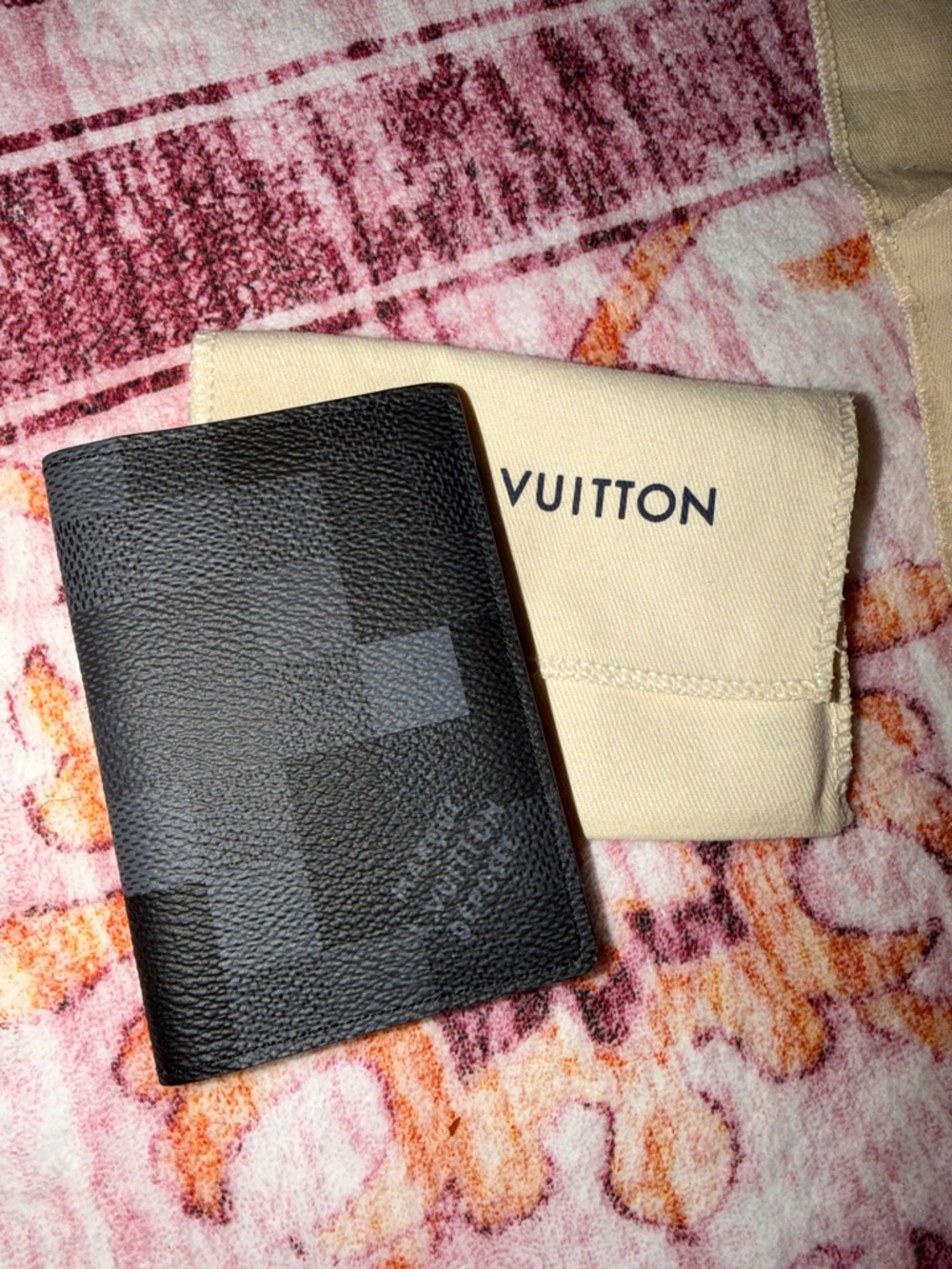 Louis Vuitton Damoflage pocket organizer - Black and Grey - Picture 5 of 8